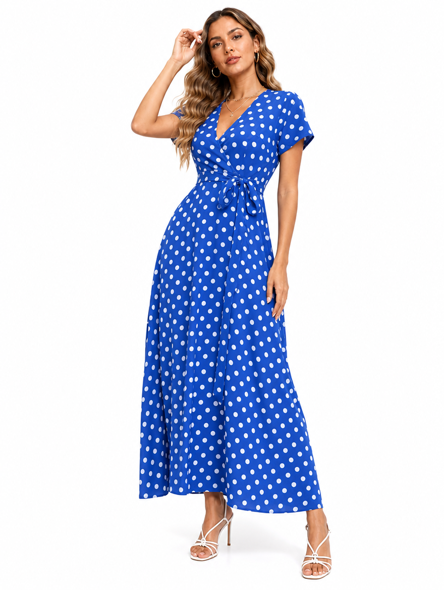 Robe Portefeuille Pois