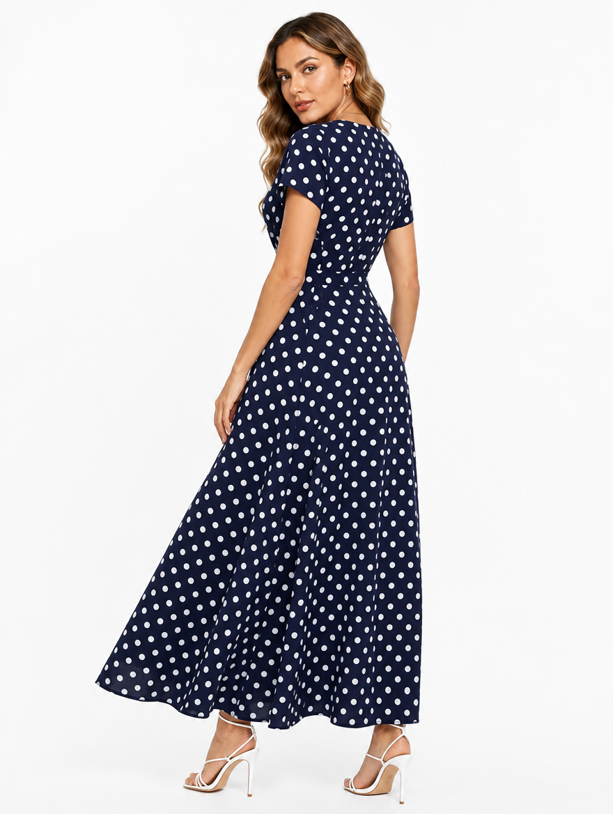 Robe Portefeuille Pois