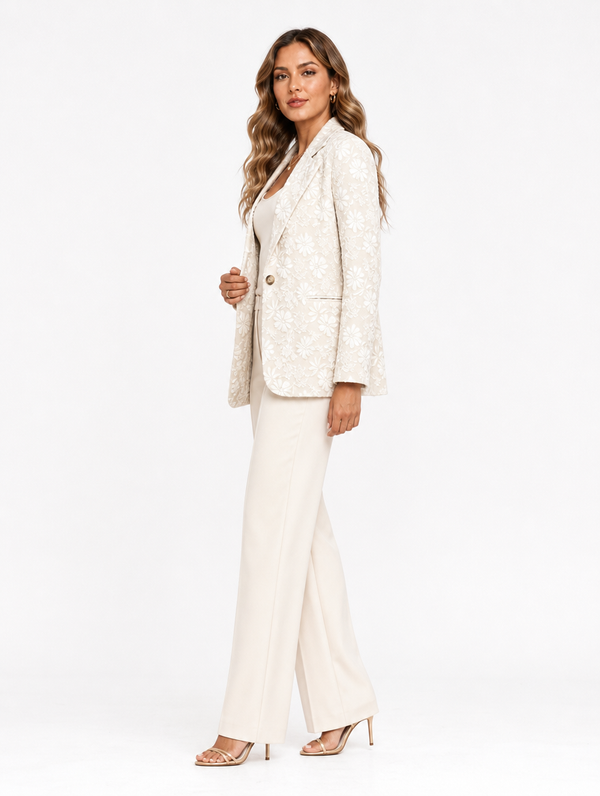 Blazer Fleurs de Paris
