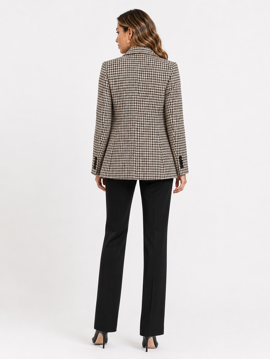 Blazer Pied-de-Poule Classique