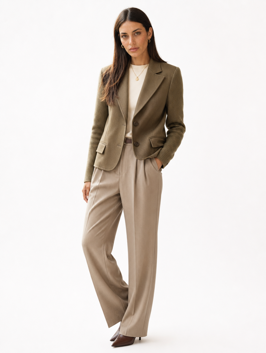 Blazer Laine Douce