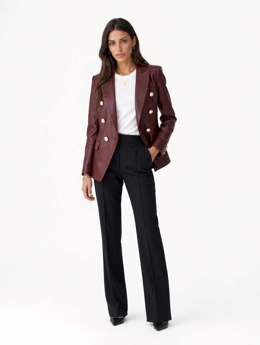 Blazer Cuir Parisien