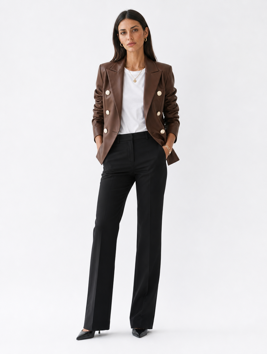 Blazer Cuir Parisien